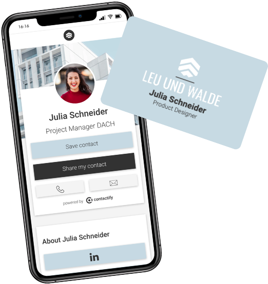 Digital Business Cards for Your Team contactify